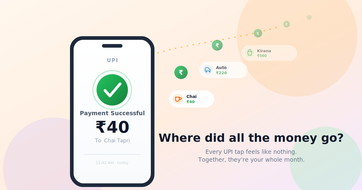 How to Track UPI Payments in BHIM, PhonePe & GPay So They Don't Disappear From Your Budget